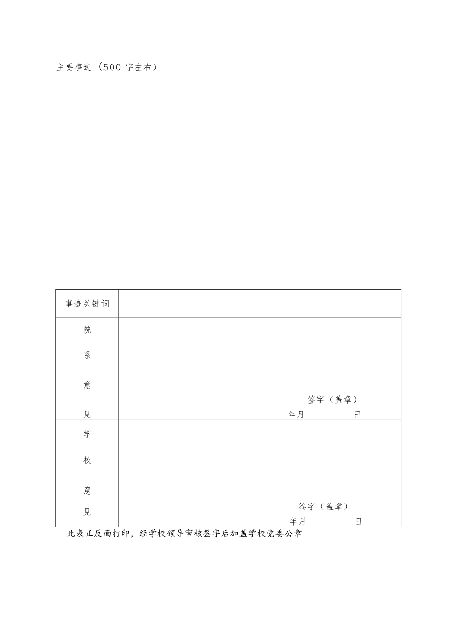 “出彩河南人”第六届最美大学生宣传推介活动推荐表、推荐候选人政审表.docx_第3页