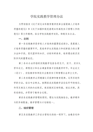 学院实践教学管理办法.docx