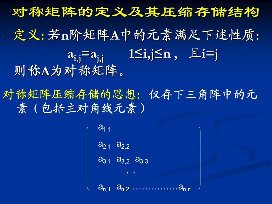 数据结构)对称矩阵的存储结构.ppt_第3页