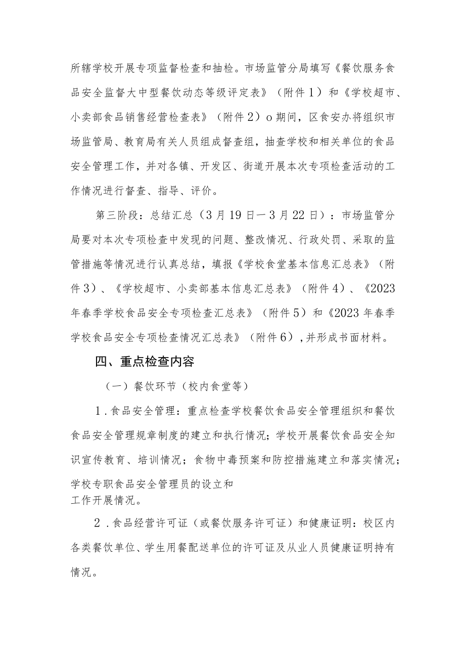 关于在全区开展春季学校食品安全专项检查的通知.docx_第2页