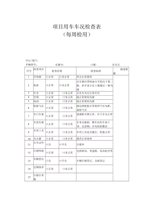 风电车况检查表(周).docx