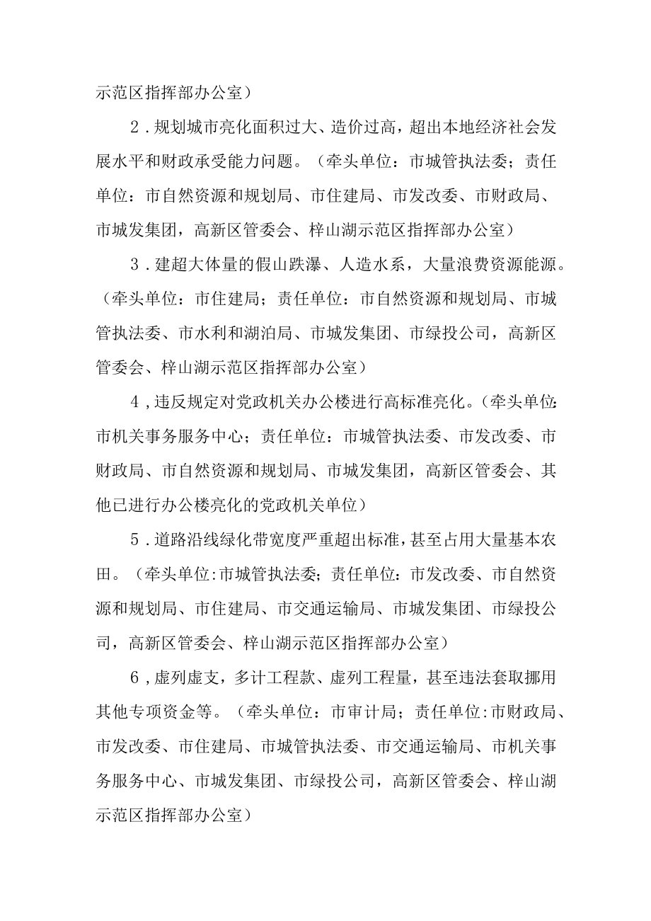 关于“景观亮化工程”过度化专项整治工作方案.docx_第2页