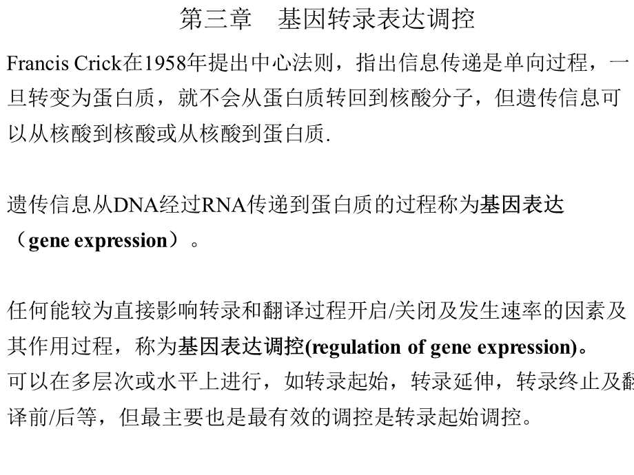 分子生物学转录.ppt_第1页