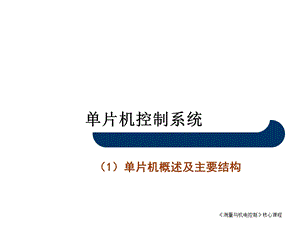 单片机控制系统.ppt