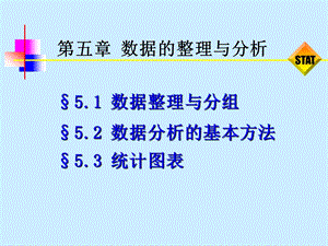 数据的整理与分析.ppt