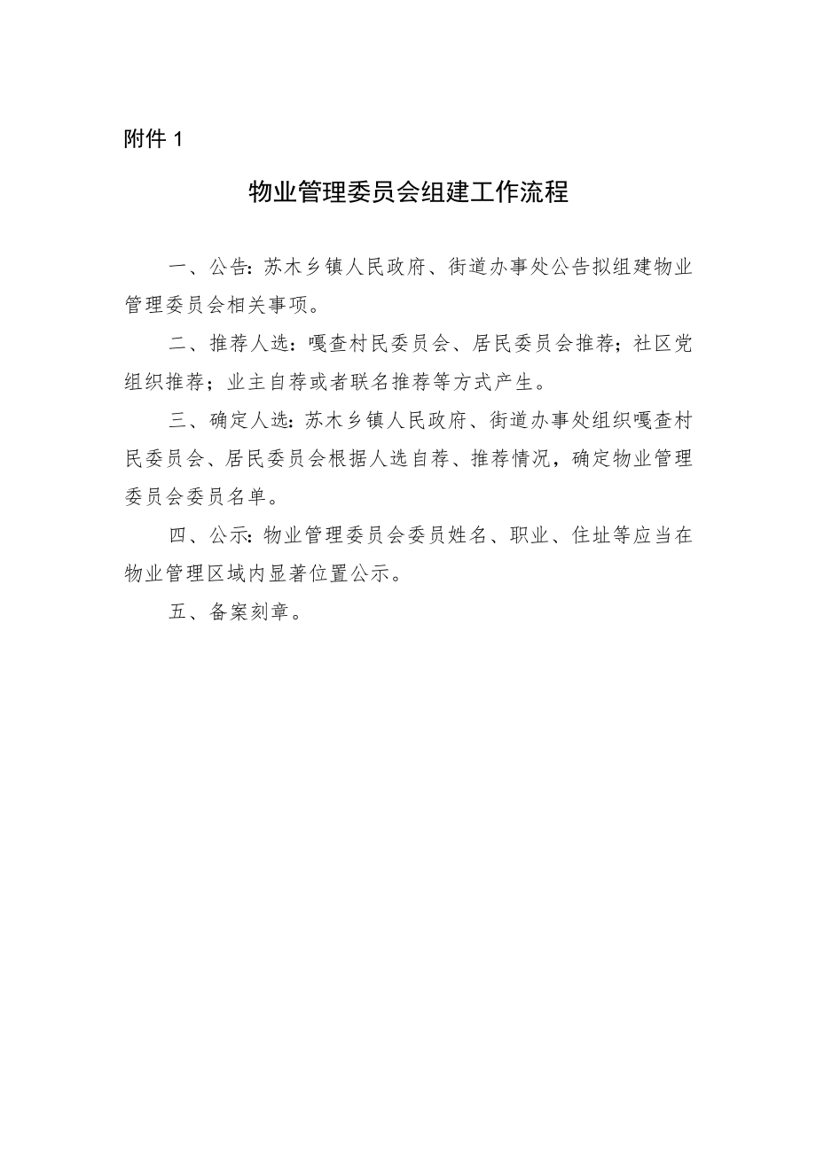 物业管理委员会组建工作流程.docx_第1页