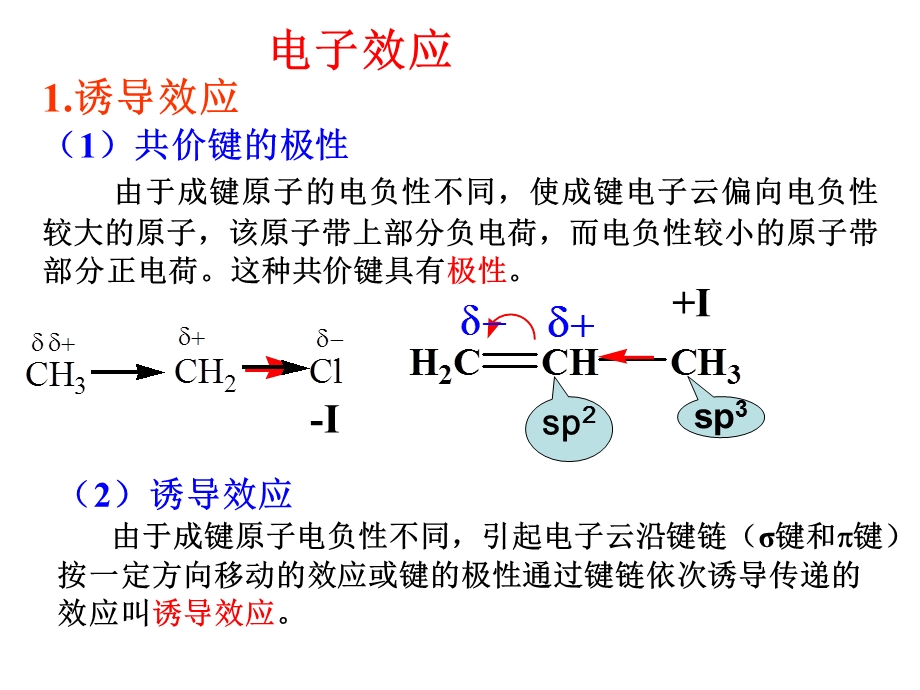 有机化学中的电子效应.ppt_第1页