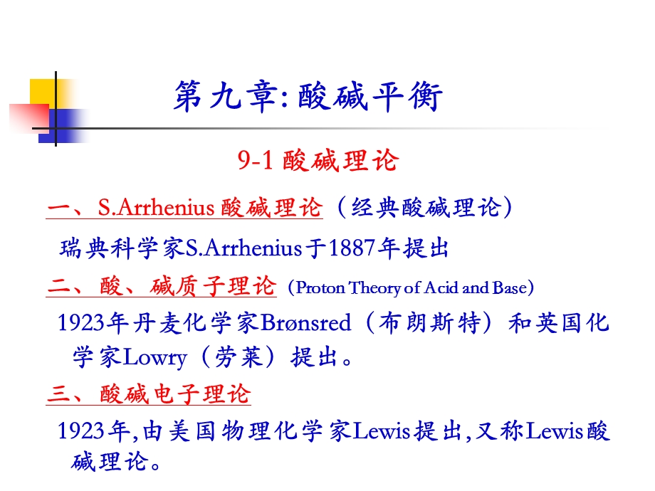 无机化学酸碱平衡.ppt_第1页