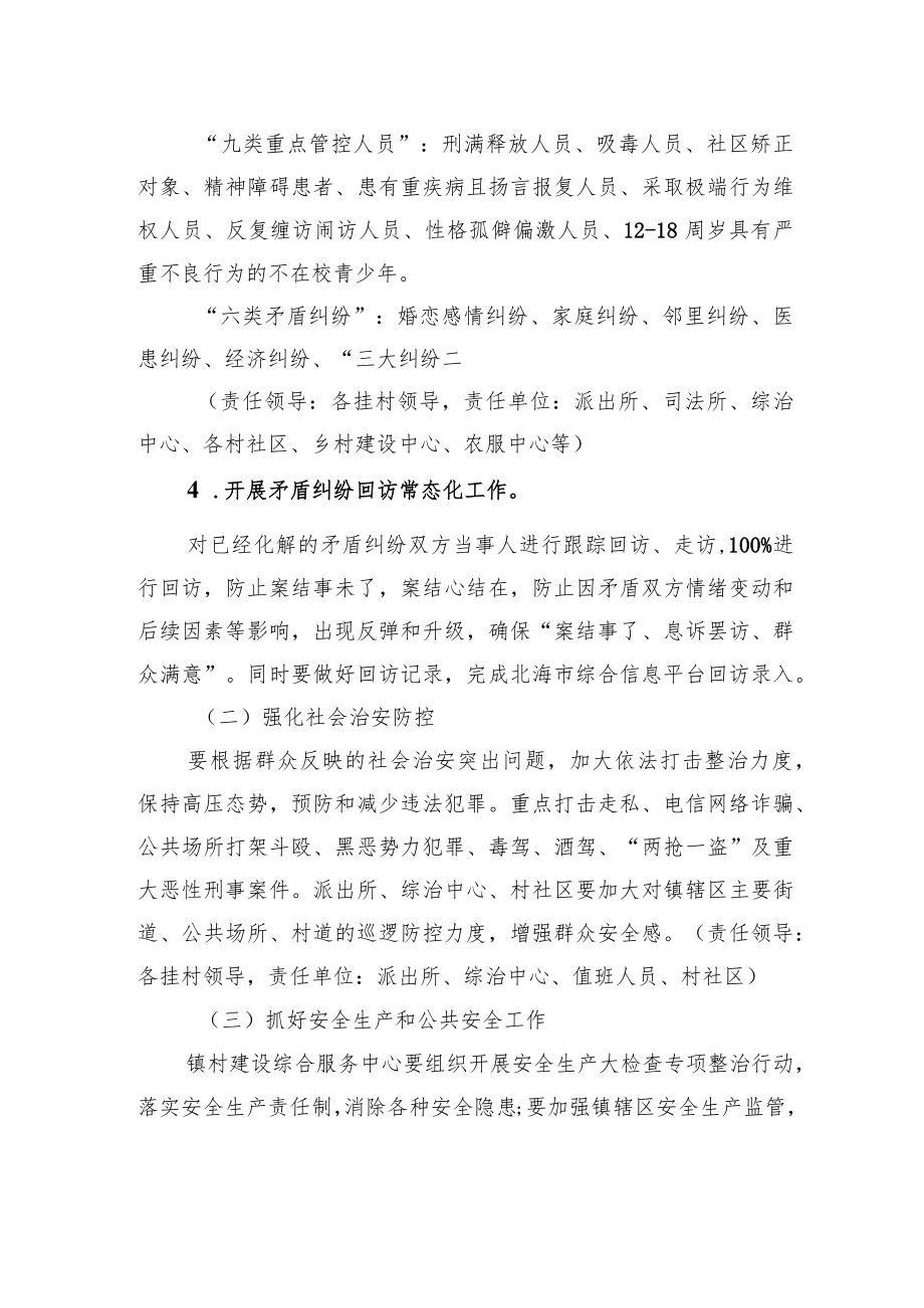 XX镇人民政府关于做好2023年自治区两会春节期间社会安全稳定工作的通知（20230111）.docx_第3页