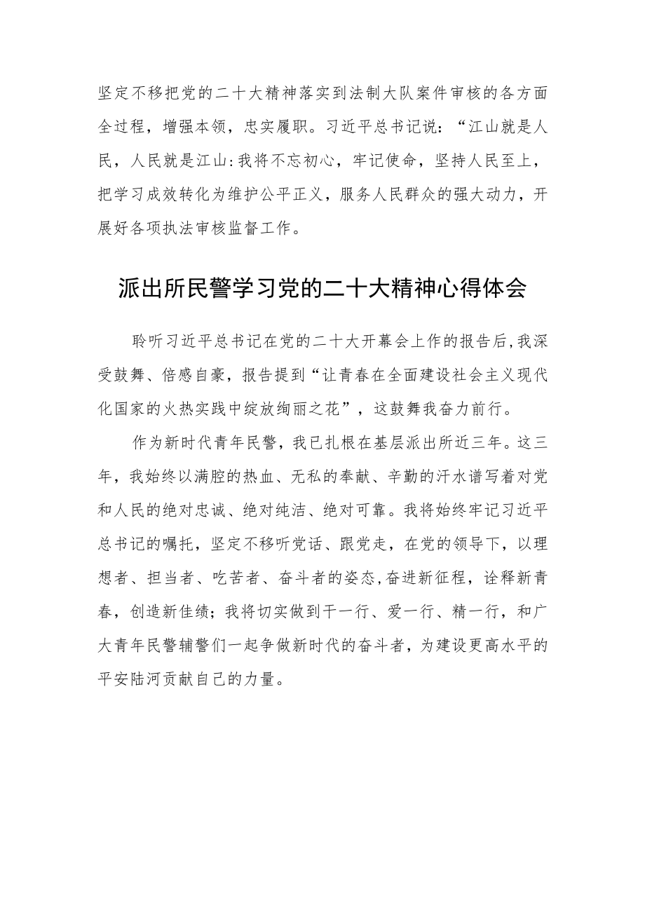 公安民警学习党的二十大精神心得体会【最新版三篇】.docx_第3页