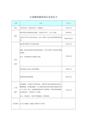 危化品应急处置处置告知卡.docx