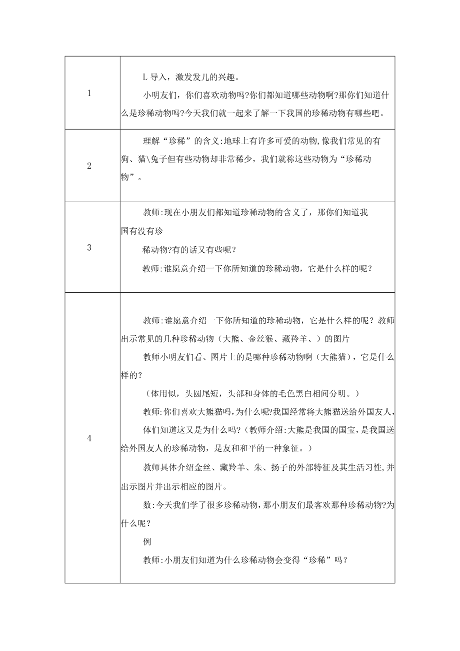 祖国的珍稀动物 教学设计.docx_第2页