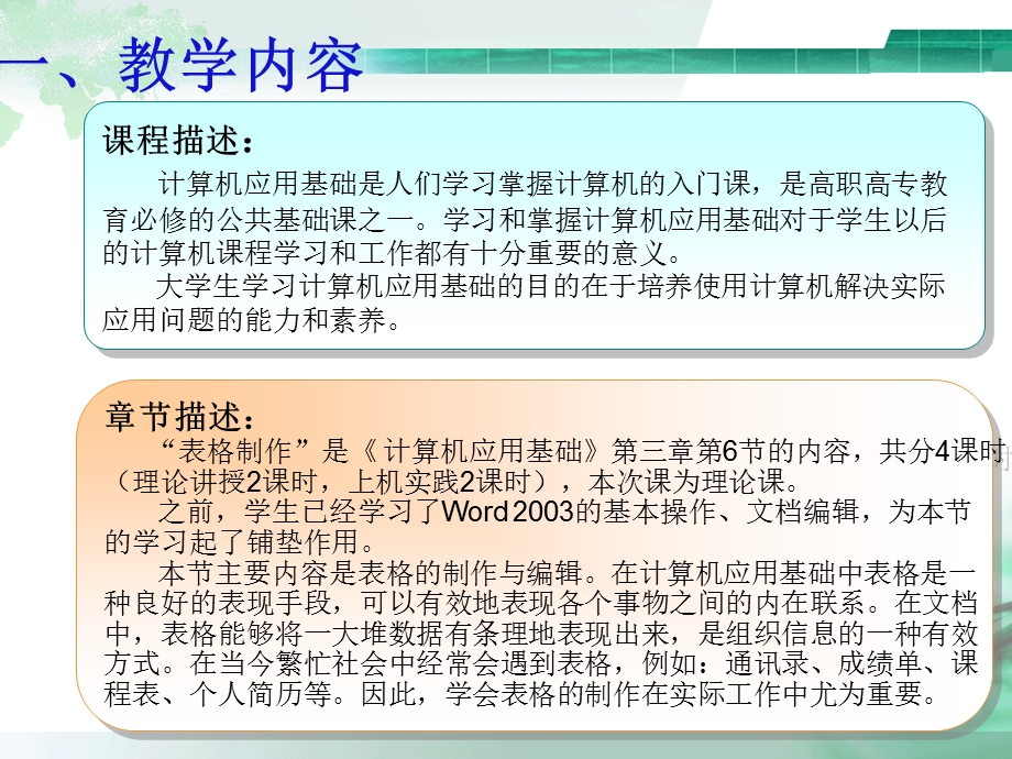 计算机基础说课稿.ppt_第2页