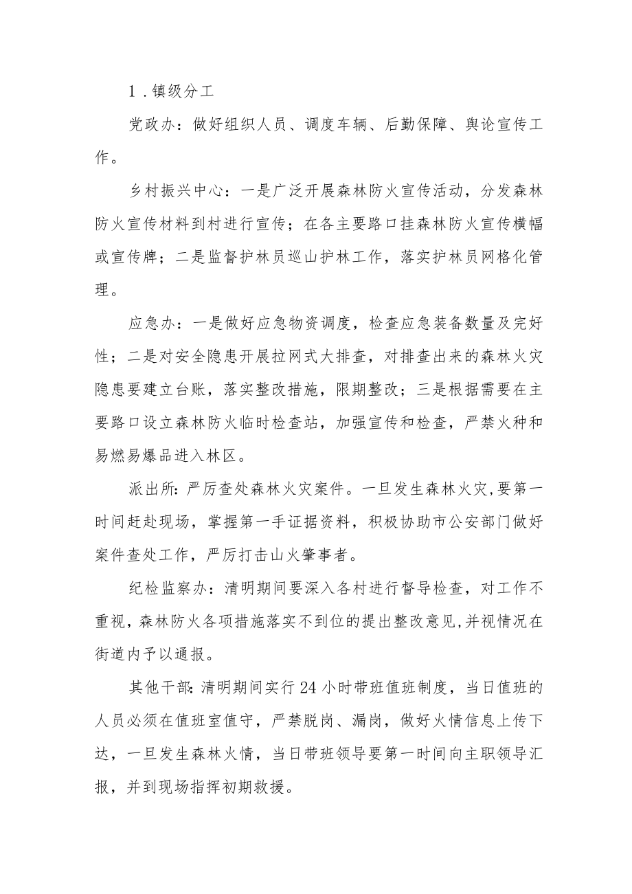 2023年清明节期间森林防火工作方案.docx_第2页