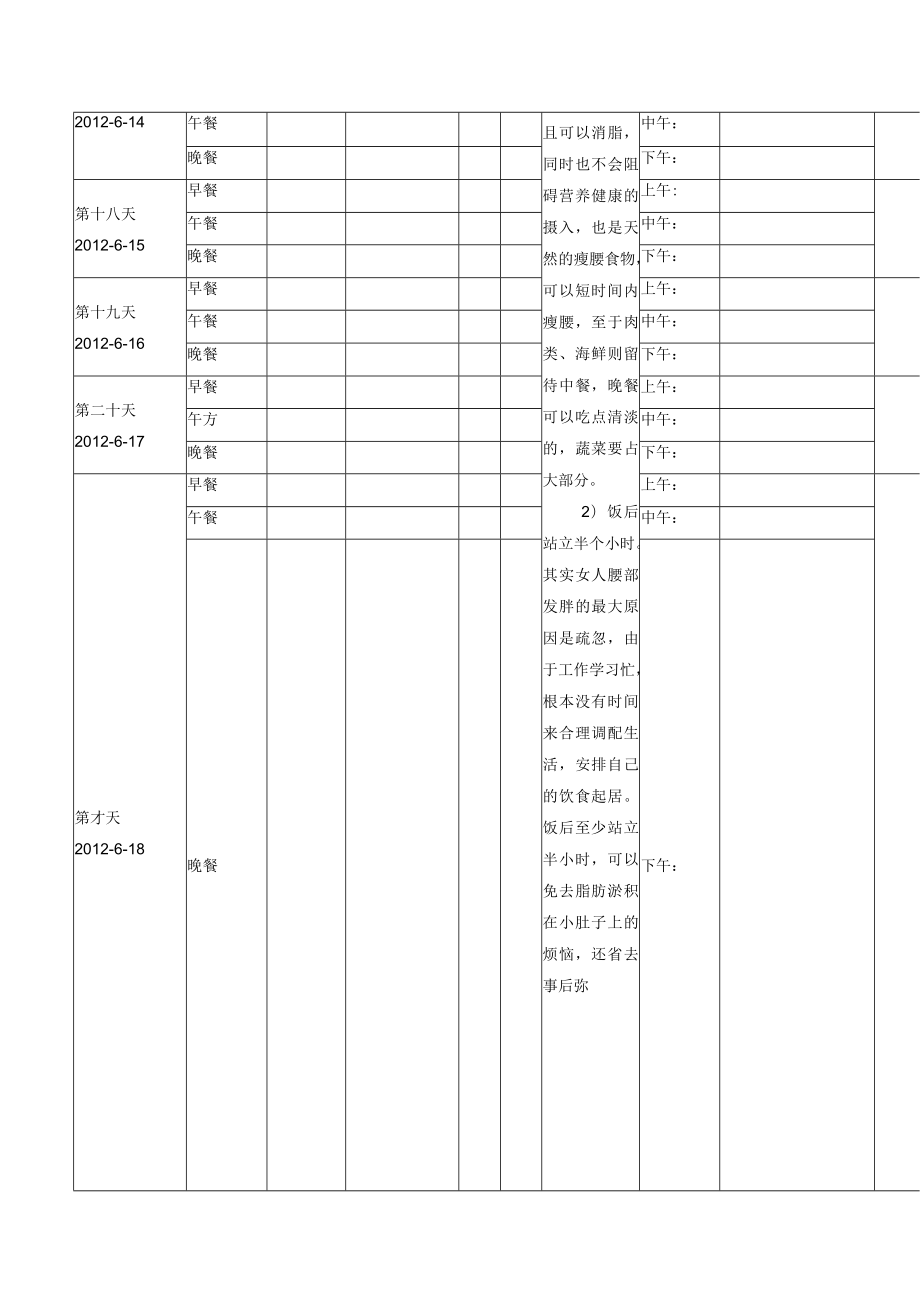 美容院减肥计划表格.docx_第3页