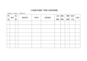 “大起底大排查”特殊人员信息报表.docx