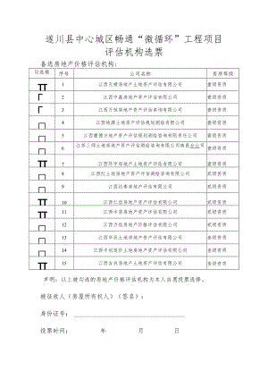 遂川县中心城区畅通“微循环”工程项目.docx