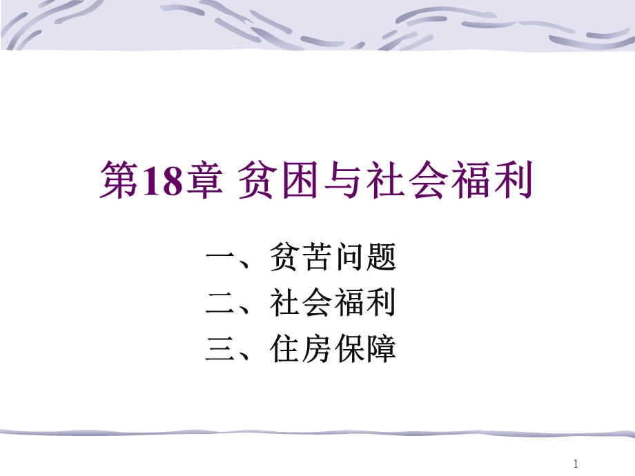 贫困与社会福利综述.ppt_第1页