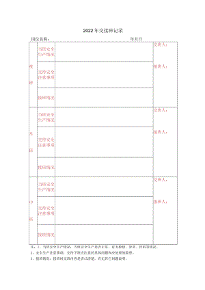 171交接班记录.docx