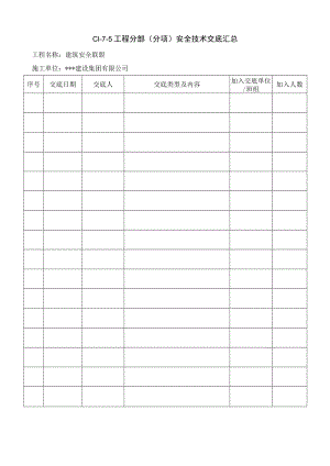 C1-7-5 项目分部（分项）安全技术交底汇总.docx