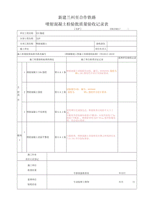 8.6[支护]喷射混凝土检验批质量验收记录表.docx