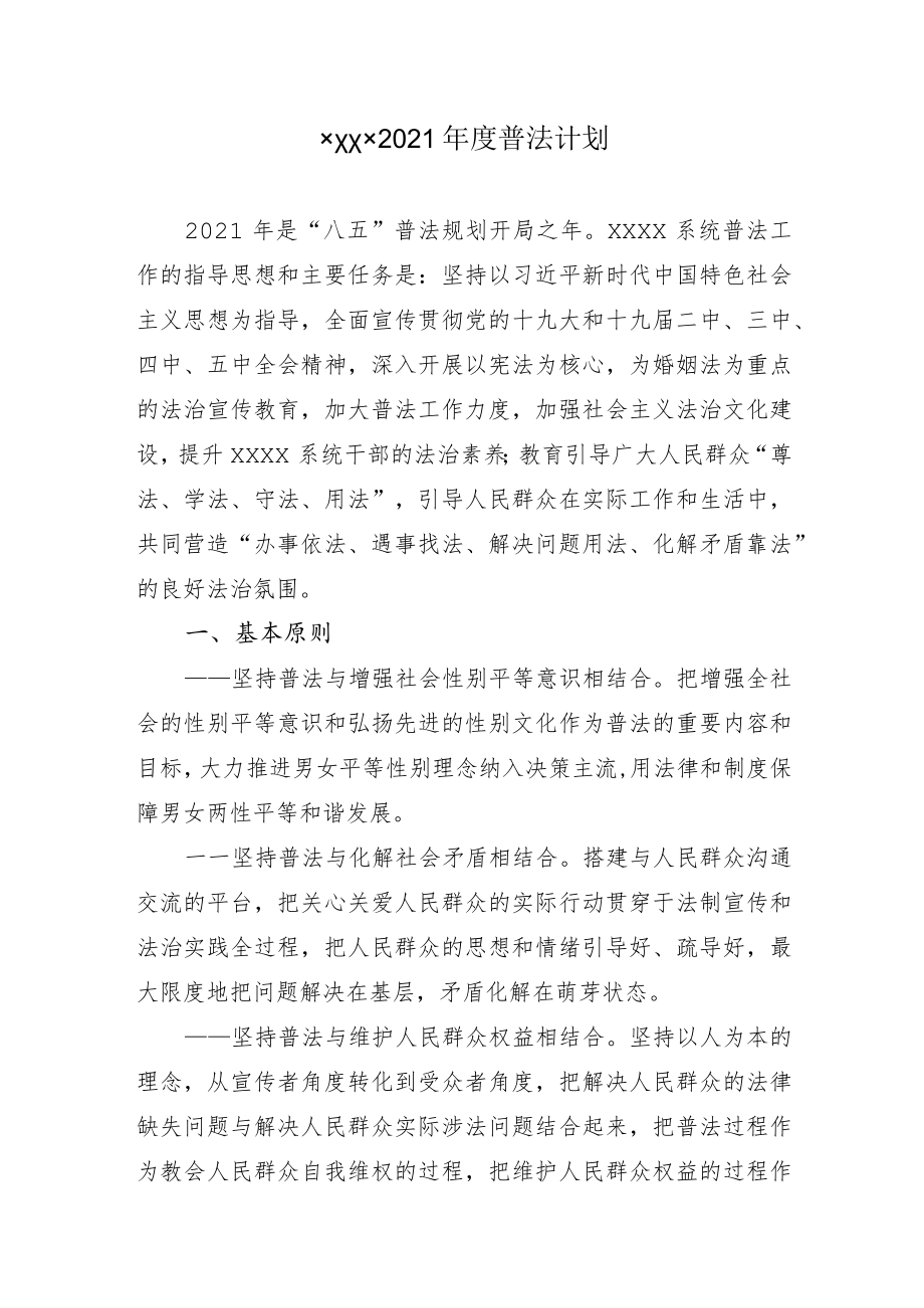 2021年普法计划.docx_第1页