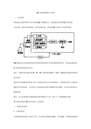 COD在线监测维护与保养.docx