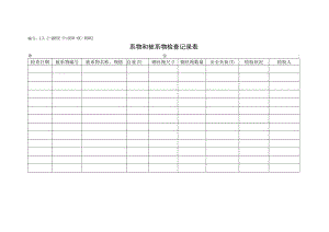 L3.2-QHSE-Pc050-OC-R002 系物和被系物检查记录.docx