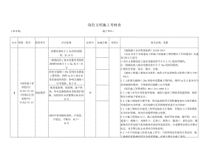 5.1.3绿色文明施工考核内容.docx