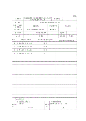 6、分项工程质量验收记录 路缘石.docx