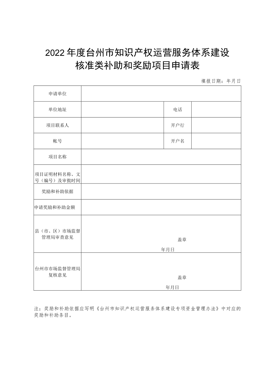 2022年度台州市知识产权运营服务体系建设核准类.docx_第3页