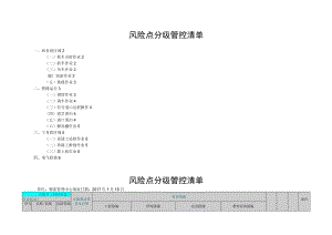 冶金企业风险点分级管控清单（厂内火车运输）-根据批注结合危险源表进系统.docx