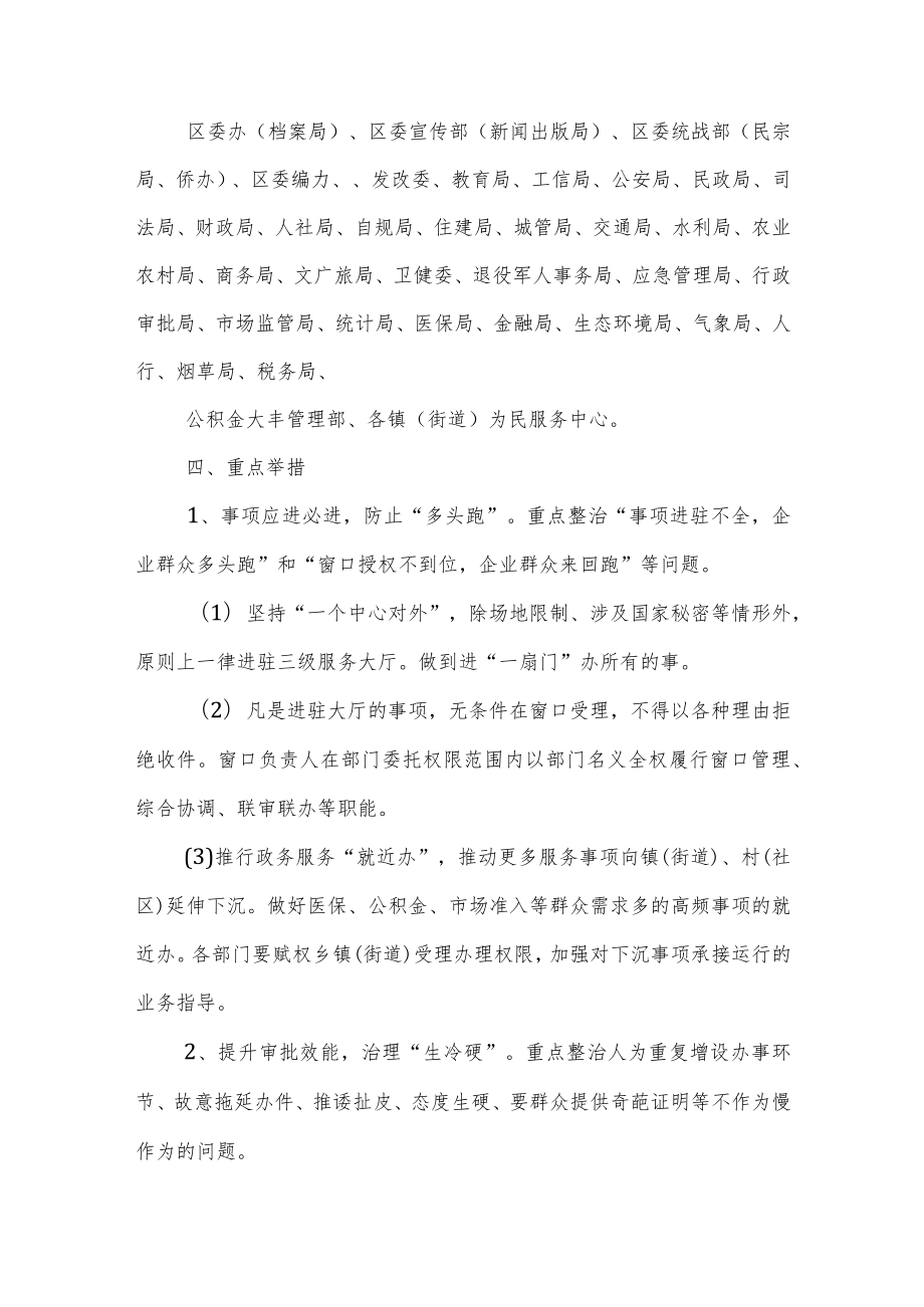 关于开展“零差评”政务服务提升年专项行动的实施方案.docx_第2页