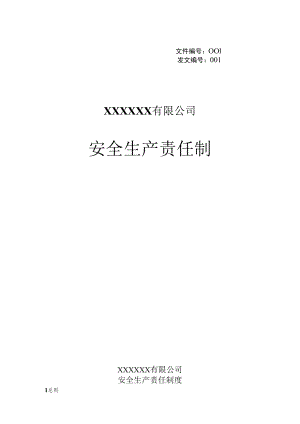 【履职清单】2023新版公司各岗位安全生产责任制（41页）.docx