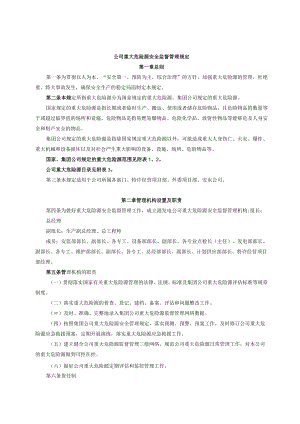 公司重大危险源安全监督管理规定.docx