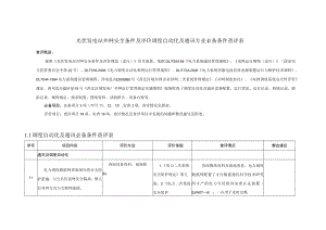 光伏发电站并网安全条件及评价调度自动化及通讯专业必备条件查评表.docx