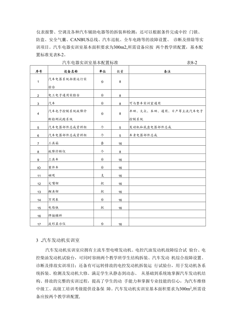 三年制汽车检测与维修技术专业教师结构与软件、硬件资源配置.docx_第3页