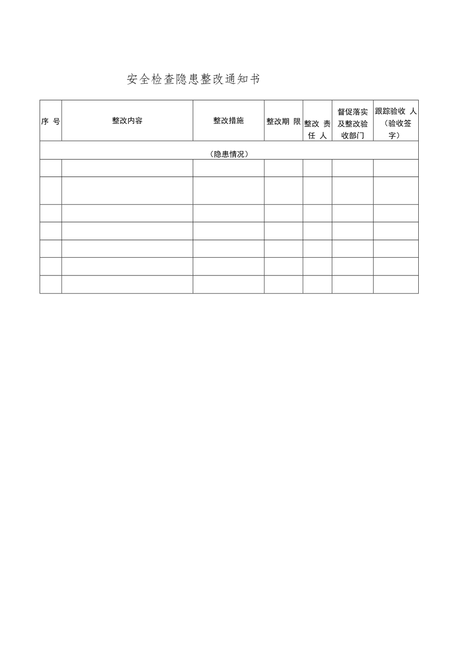 专业检查记录、安全检查隐患整改记录.docx_第2页