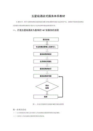 五星级酒店式服务体系教材.docx