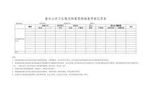 基本公共卫生服务档案现场抽查考核记录表.docx