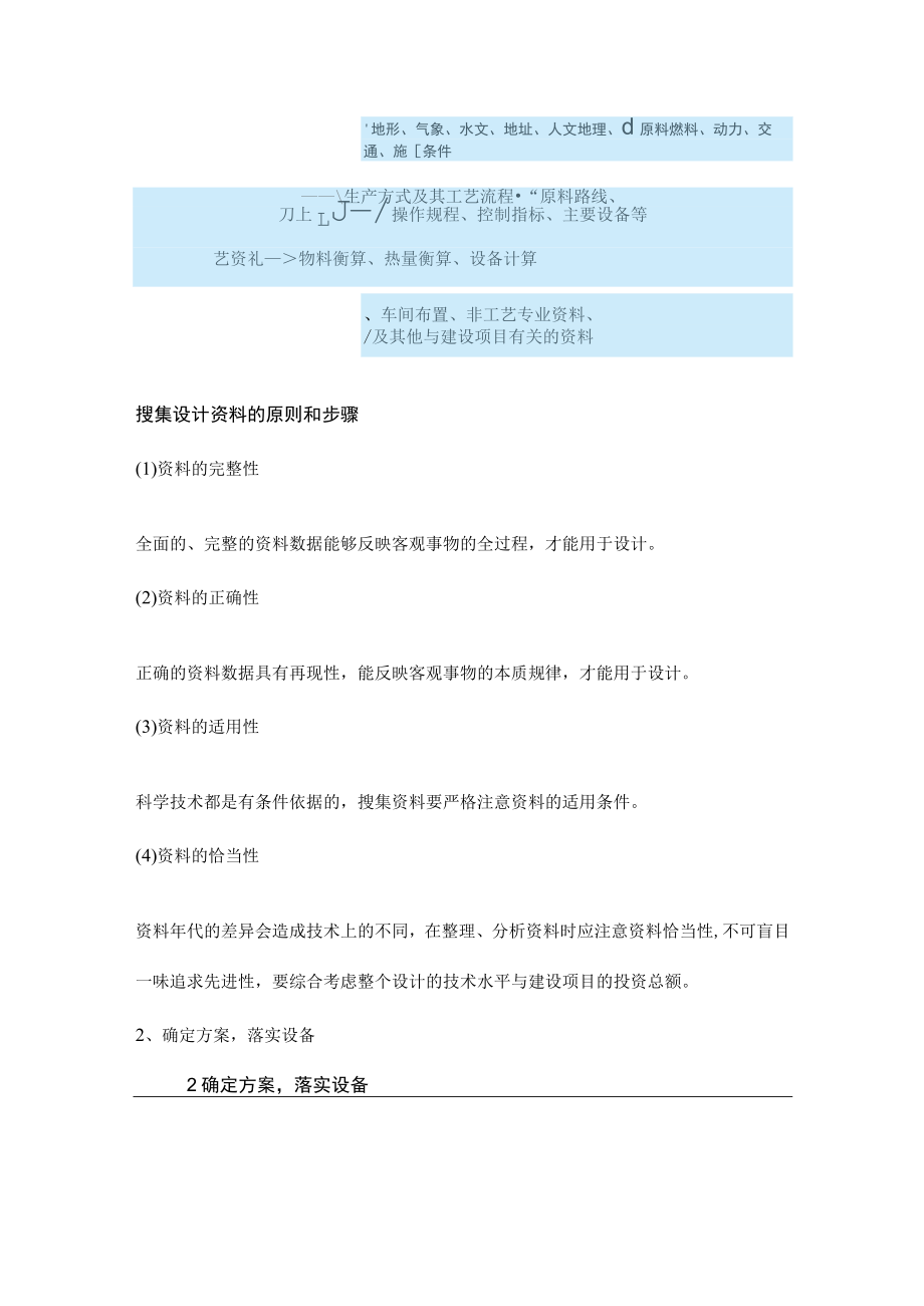 化工工艺流程设计任务和步骤.docx_第2页