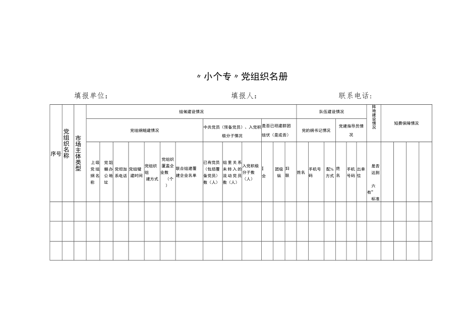 市场监管部门小个专党建工作台账.docx_第3页