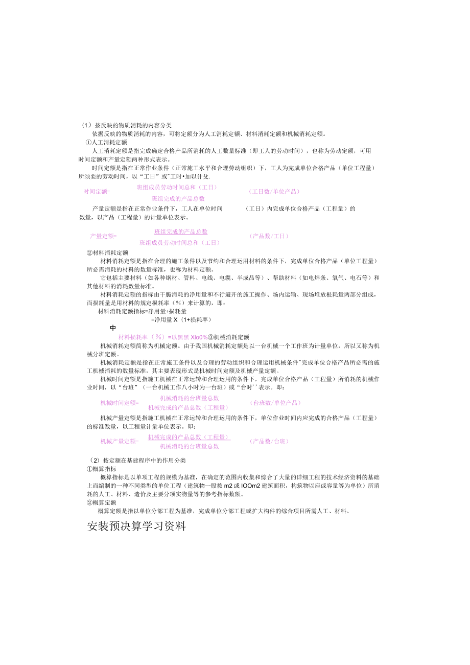 安装工程预算水电.docx_第1页