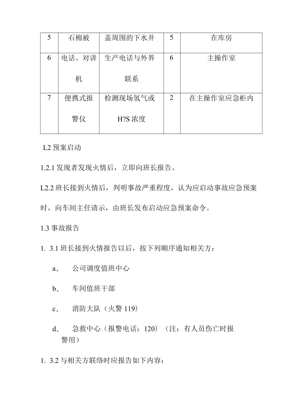 加氢车间分馏塔泄漏应急救援预案.docx_第2页