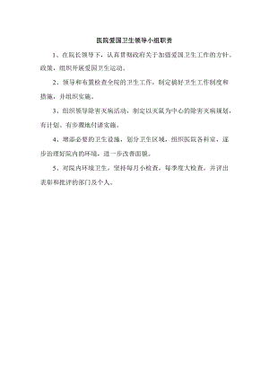 医院爱国卫生领导小组职责.docx