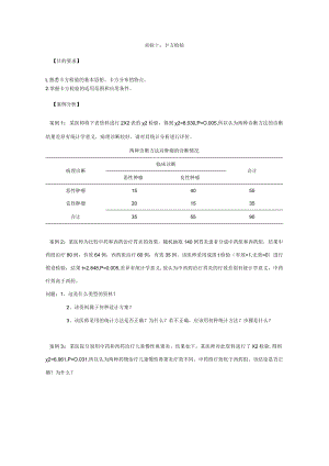 华北理工卫生统计学实验指导10卡方检验.docx