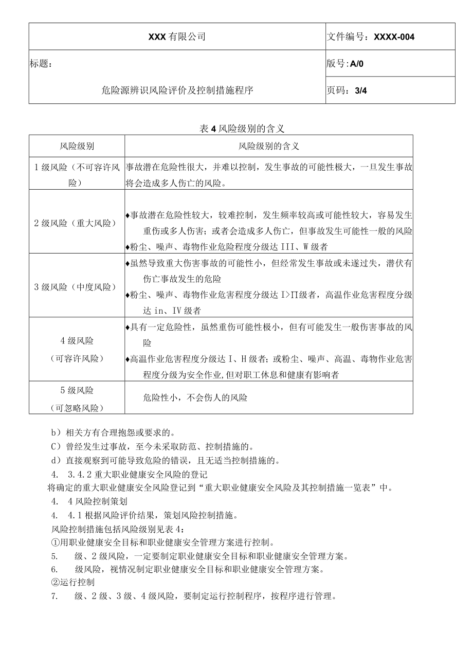 危险源辨识风险评价及控制措施程序QES.docx_第3页