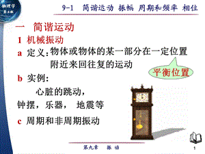 大学物理机械振动.ppt