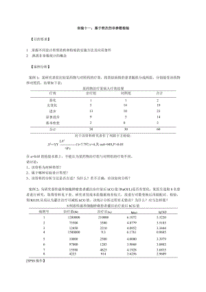 华北理工卫生统计学实验指导11基于秩次的非参数检验.docx