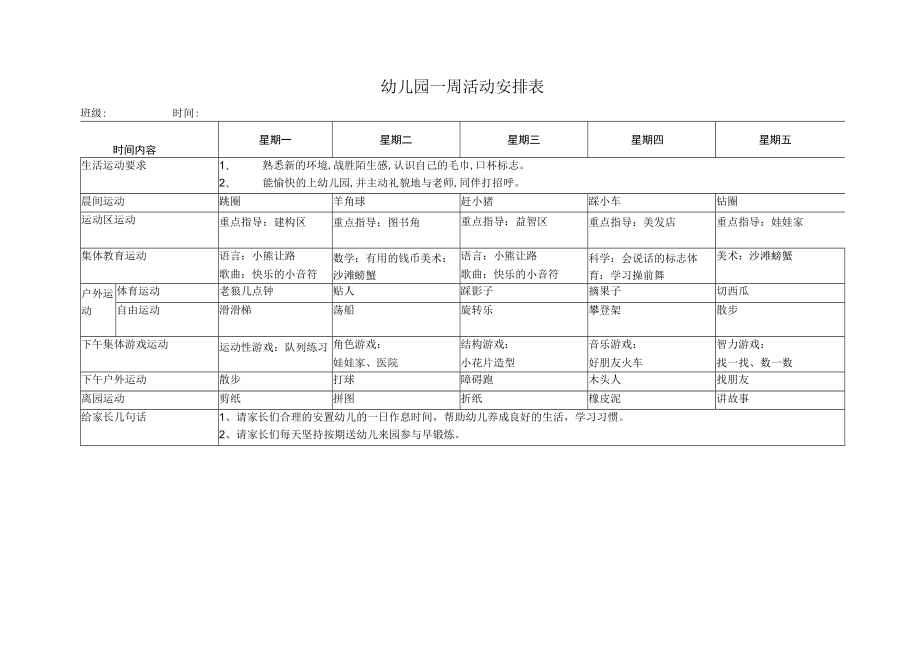 周教学计划表模板模板.docx_第2页